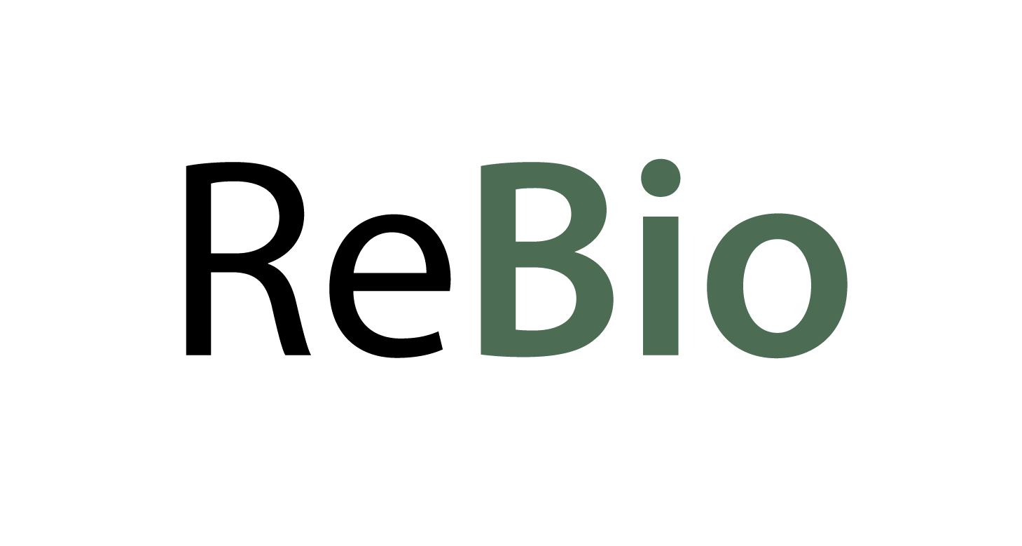 An image of the ReBio logo, please read on for more information.