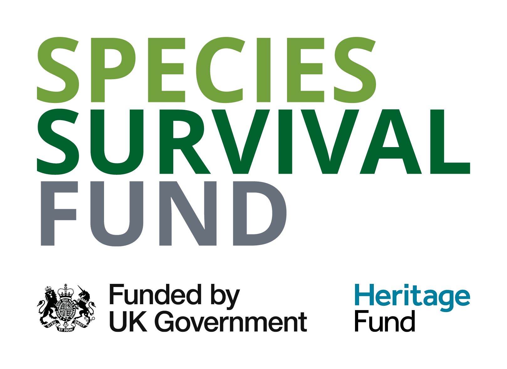 A copy of the Species Survival Fund logo.