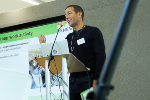 A photograph of Matt Heard from the National Trust